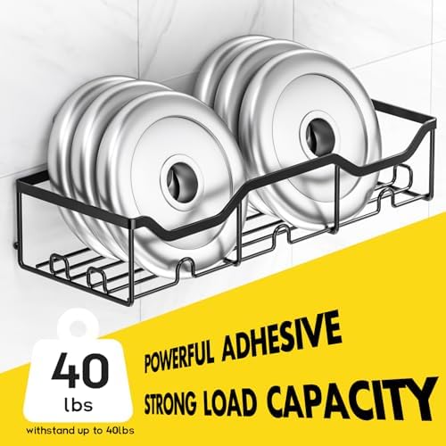 ASTOFLI 4-Pack Shower Caddy Set with 16 Hooks