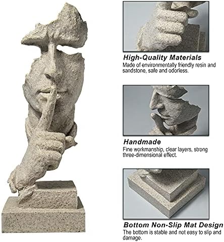 Fazhongfa Thinker Statue - Modern Abstract Art Resin Sculpture