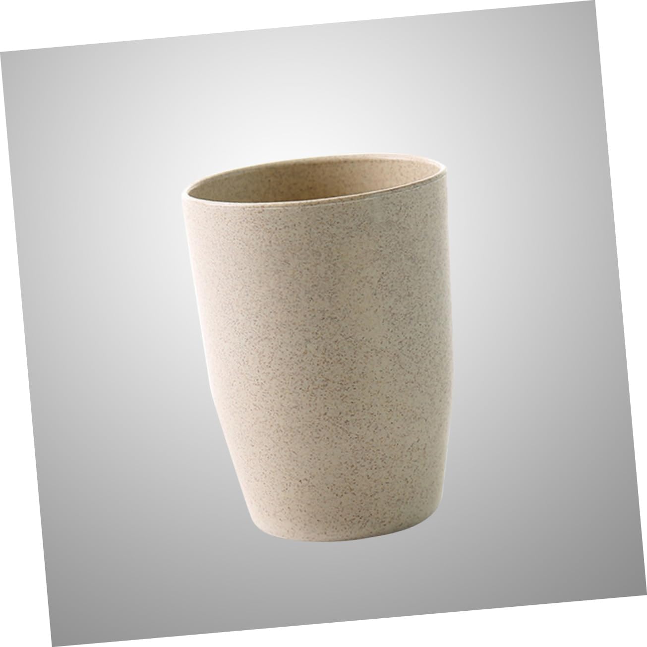 Wheat Stem Bathroom Tumbler Cup Lightweight Stackable