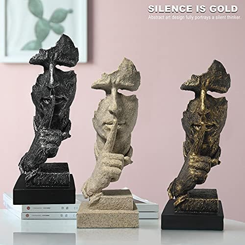 Fazhongfa Thinker Statue - Modern Abstract Art Resin Sculpture