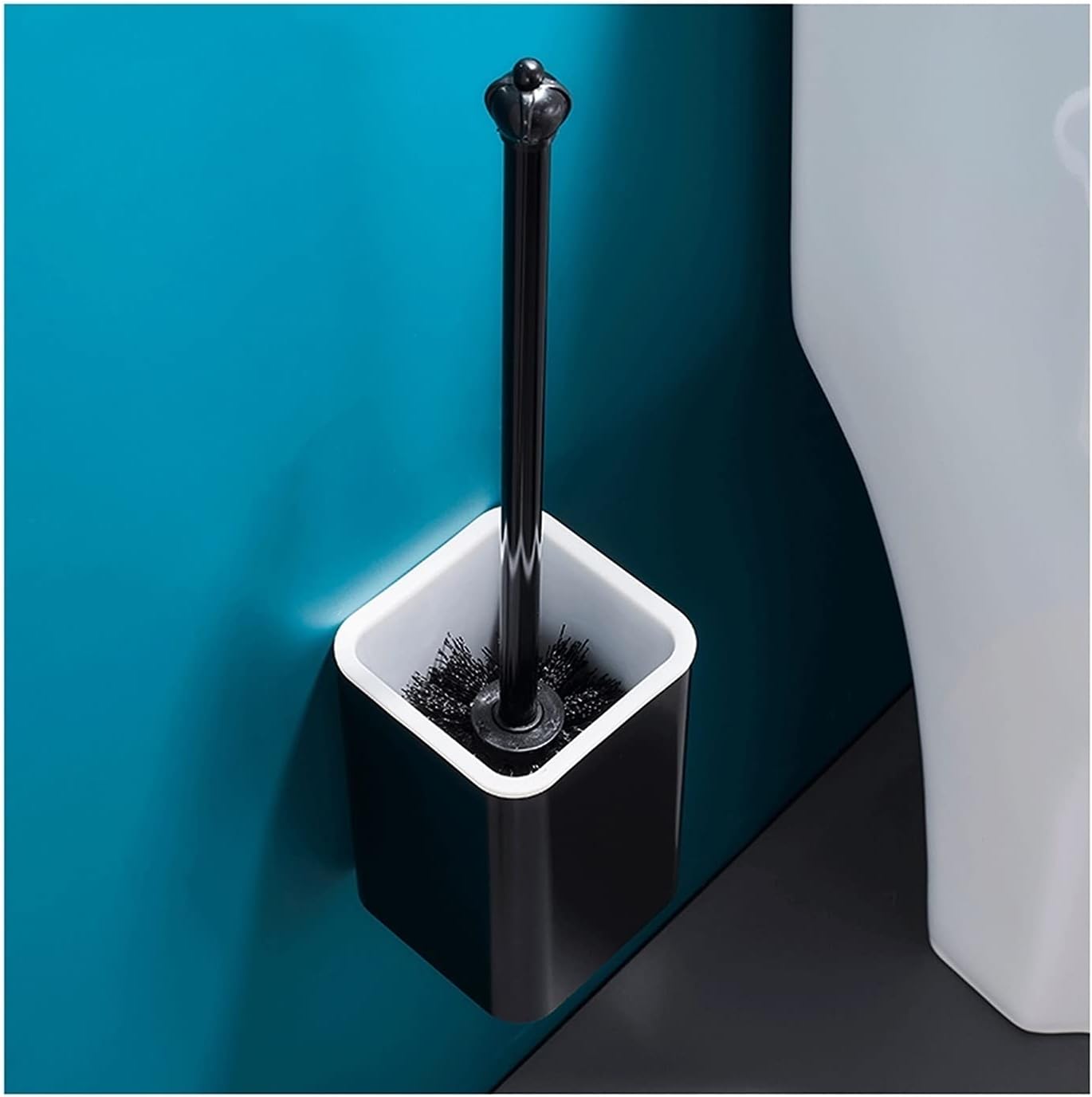 YANZHEXIN Strong Bristles Toilet Brush with Long Handle