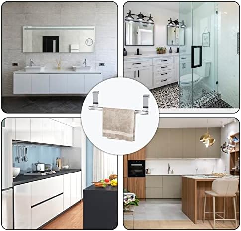 DIBALIYI Cabinet Door Towel Bar 2 Pack 1