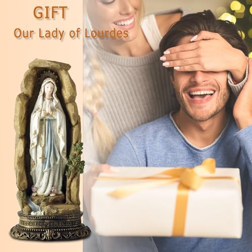 PlentifulHome Bleesed Virgin Mary Statue 125 Inch