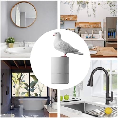 Foaming Soap Dispenser with Bird of Peace Design 1
