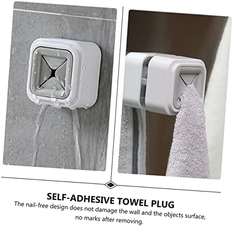 PRETYZOOM 3Pcs Wall Mounted Towel Racks