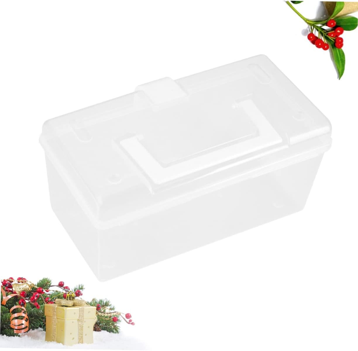 HAKIDZEL Portable Medicine Cabinet with Buckle Design