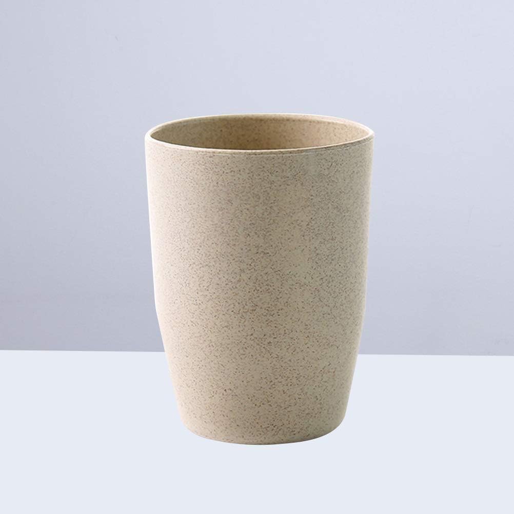 DOITOOL Bathroom Tooth Cup Simple Round Rinsing Mug for All Ages