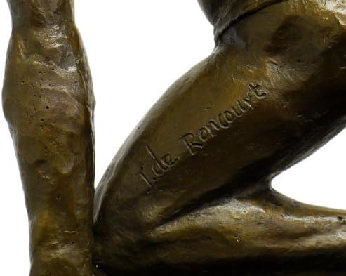 Kunst Ambiente Bronze Statue The Bender Signed