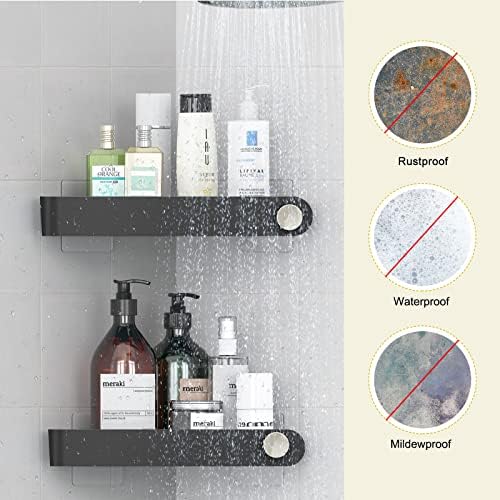 Sotfamily Shower Caddy Corner 4 Pack Black