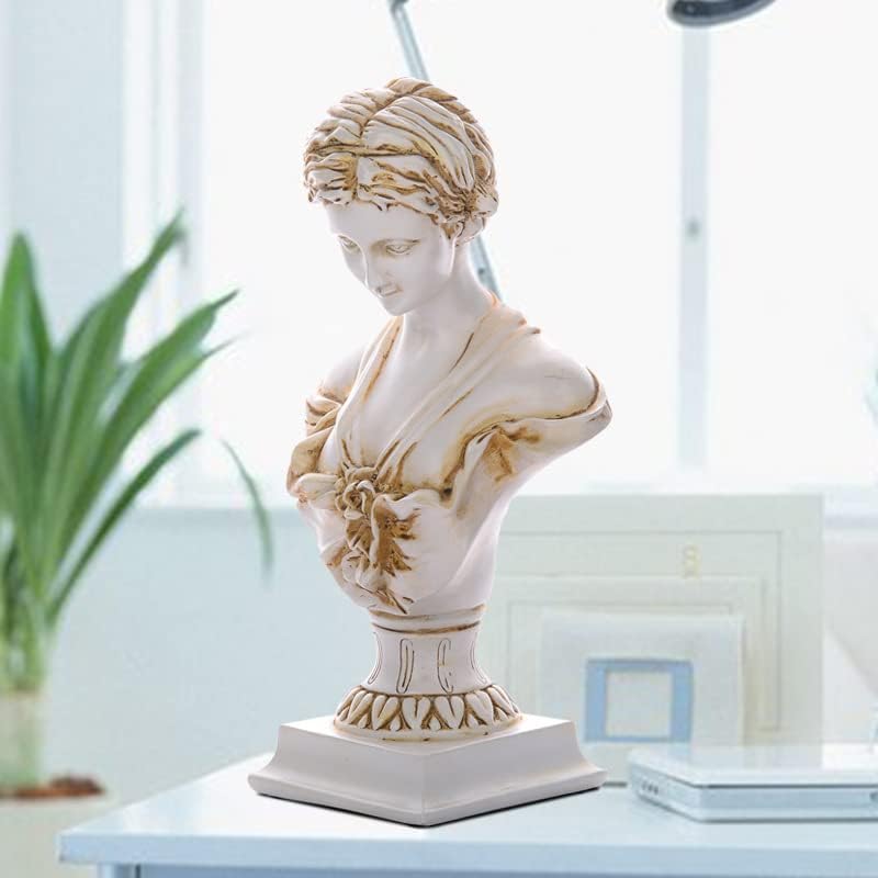 YUEOECOR 118 Greek Venus de Milo Bust Statue