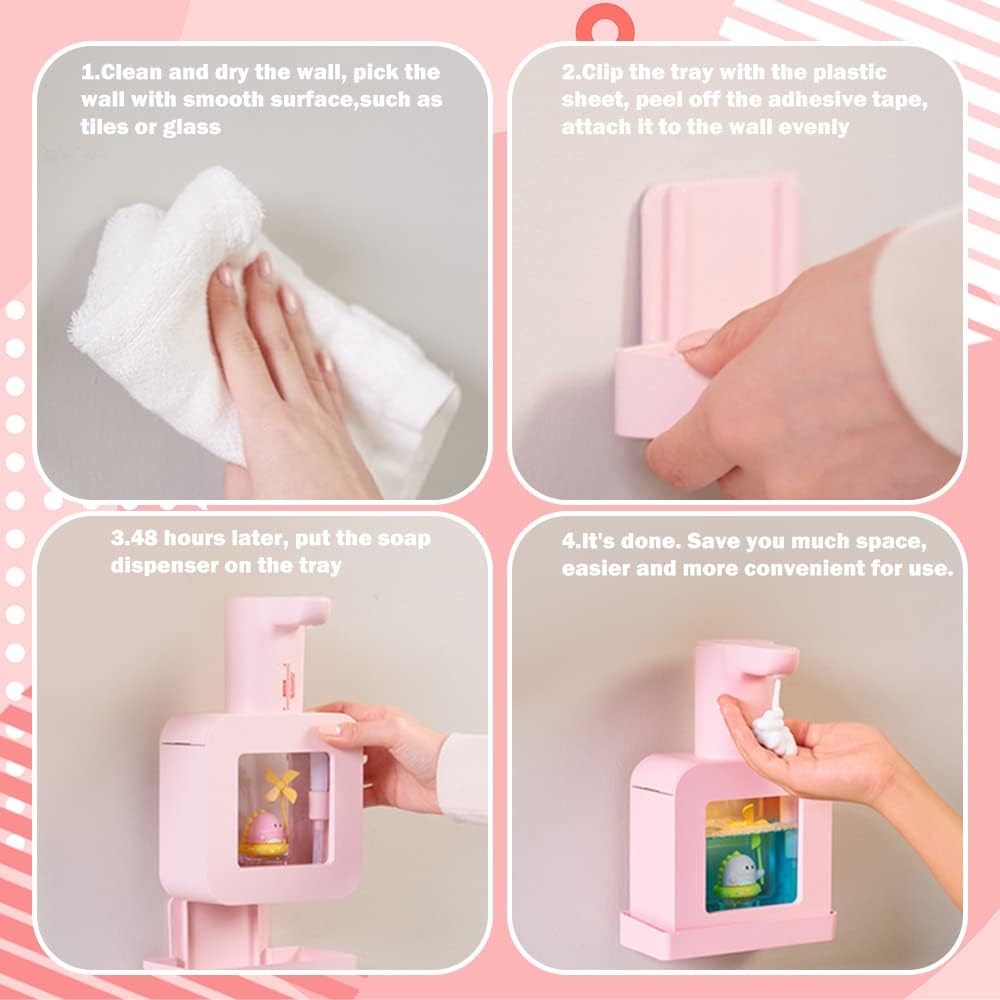 Automatic Foam Soap Dispenser - Unicorn Kids Touchless Wall Mount