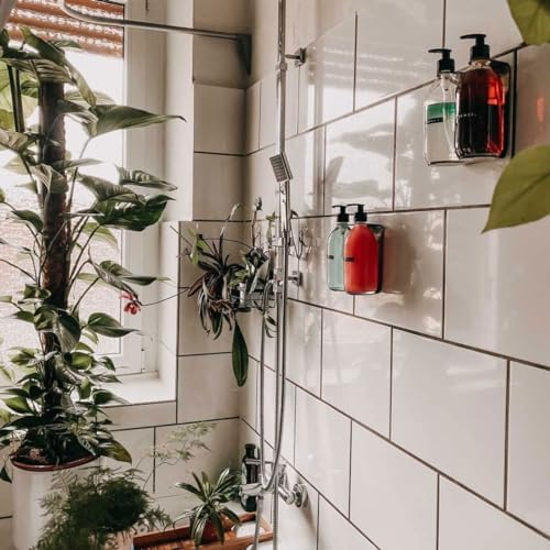 Kuishi Wall-Mounted Bottle Dispenser Holder Bracket