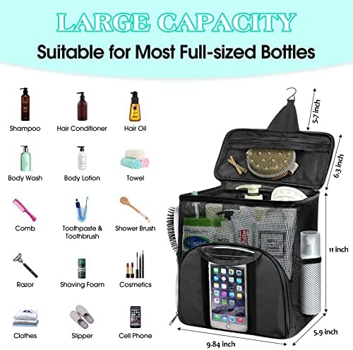 Attmu Portable Shower Caddy College Tote Bag