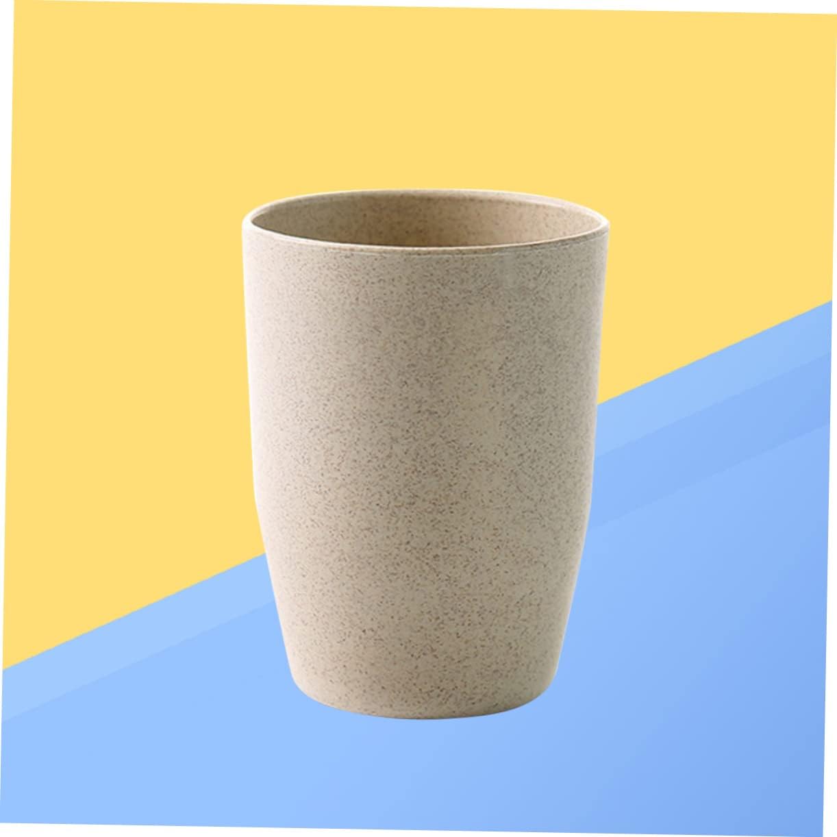 HOLIDYOYO Bathroom Tumbler Cup with Wheat Stem Design