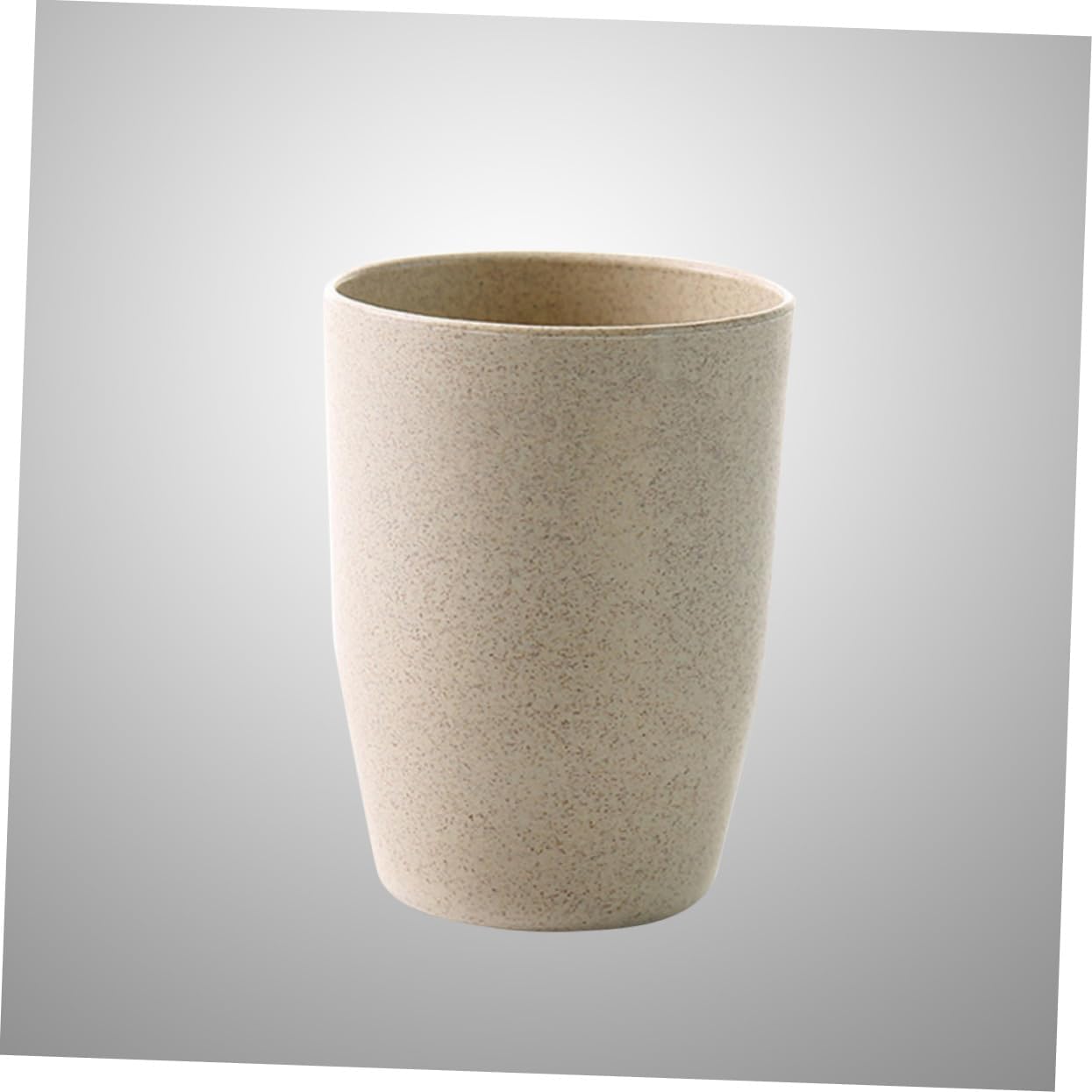 WOONEKY Bathroom Tooth Mug Made from Wheat Stem 1