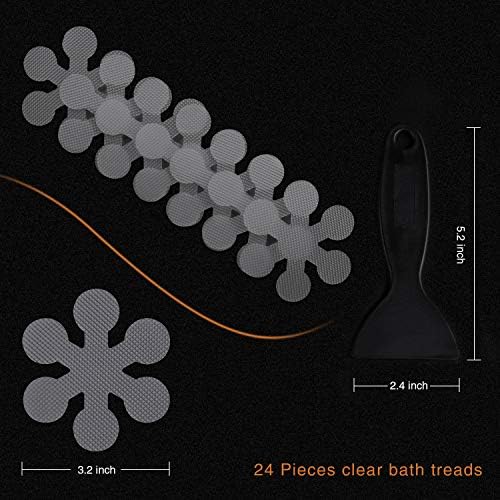 Secopad Bathtub Stickers Non-Slip 12 PCS Safety Treads