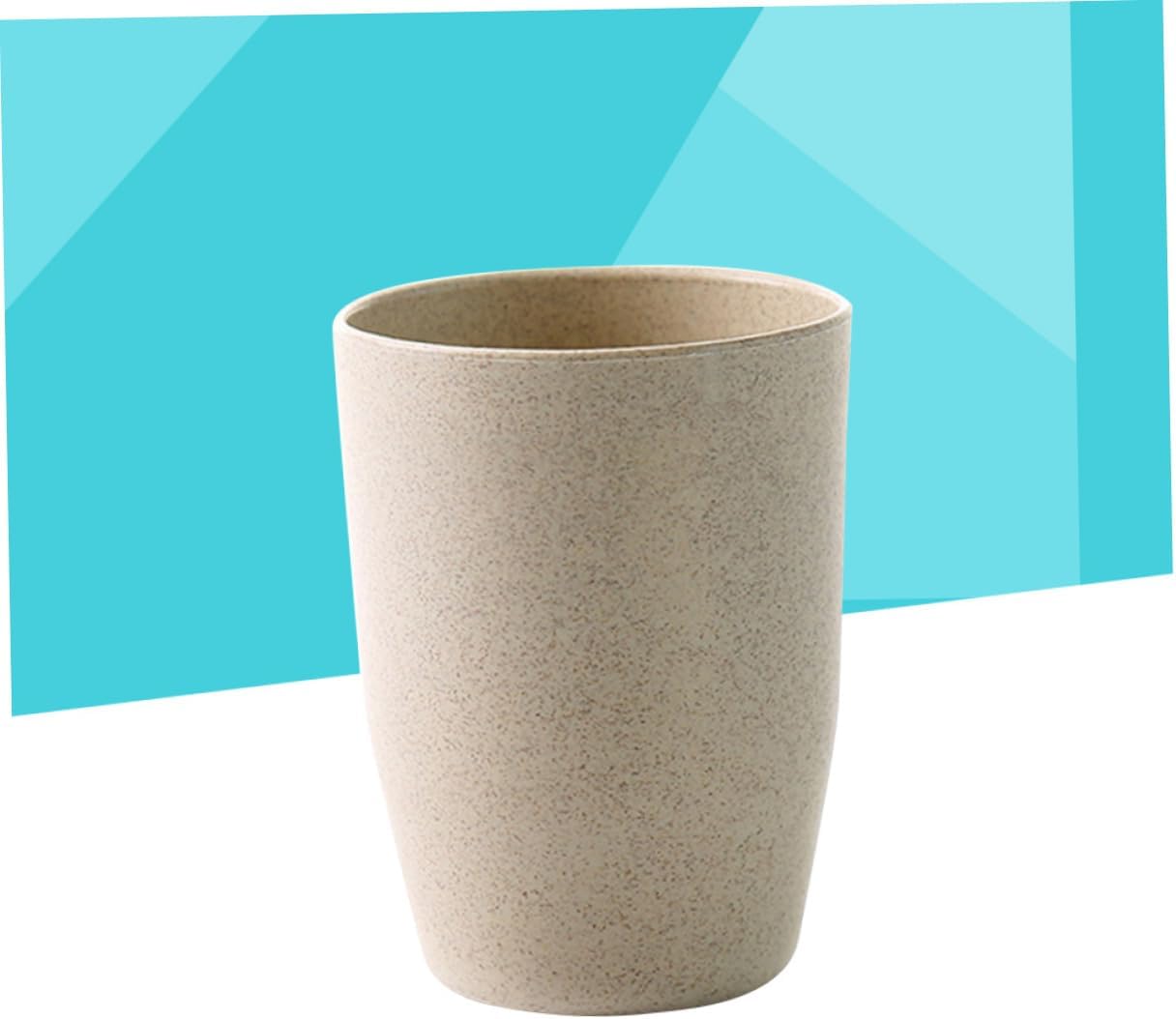 HOLIDYOYO Bathroom Tumbler Cup with Wheat Stem Design