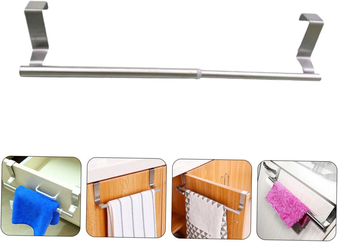 Zerodeko Expandable Wall-Mounted Towel Holder