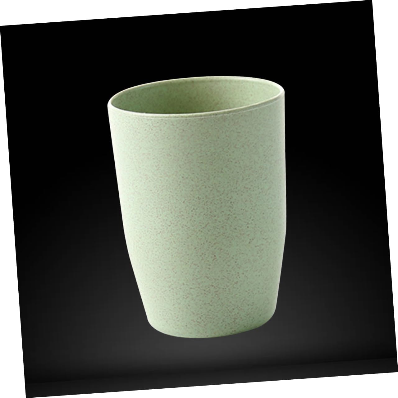 ETHZZLE Wheat Straw Bathroom Rinsing Mug