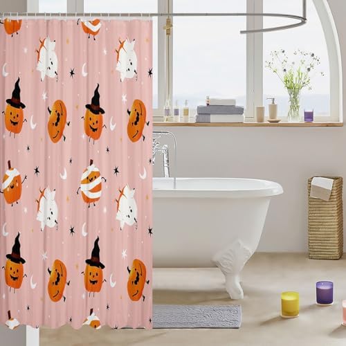 Feelyou Kids Halloween Shower Curtain Set 1
