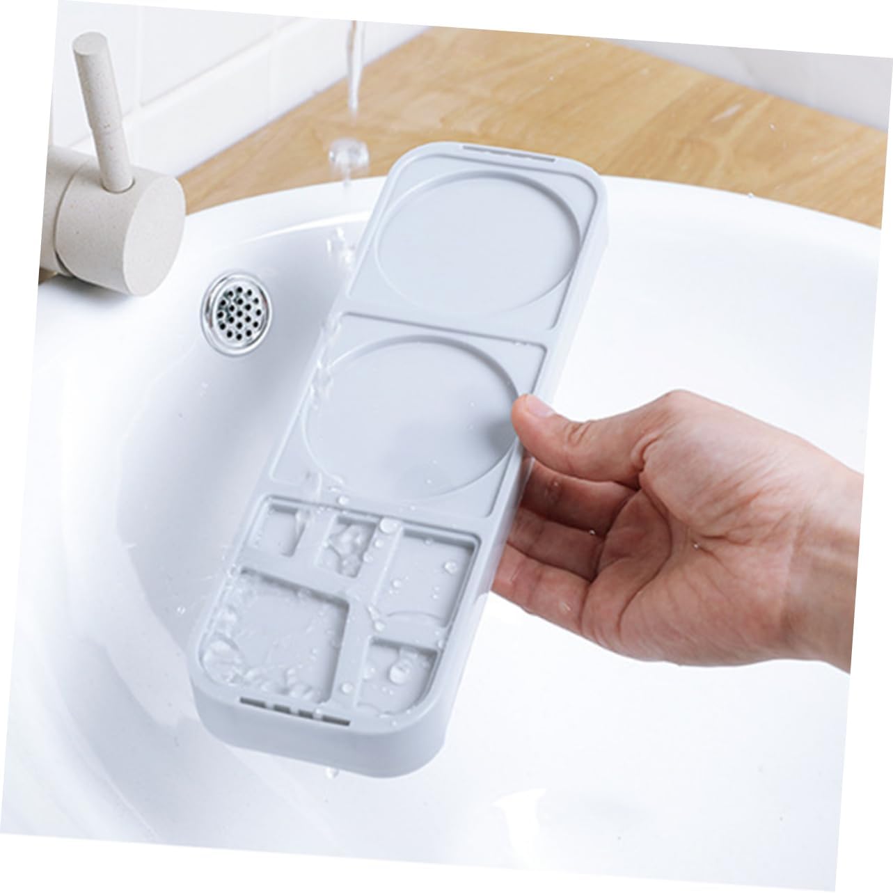 PRETYZOOM Toothbrush Holder with Suction Cup and 5 Slots