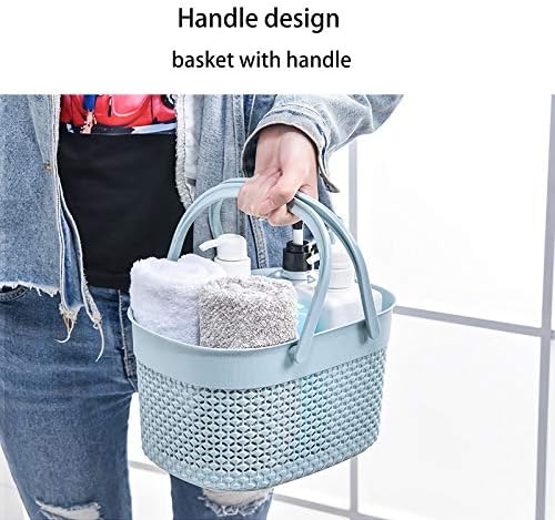Rejomiik Portable Shower Caddy Basket with Handles