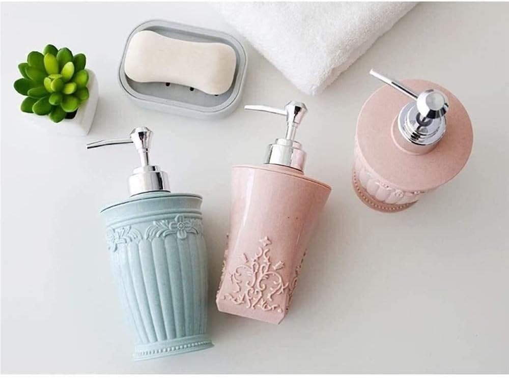 KAAZEE Countertop Soap Dispenser 400ml Pink 1