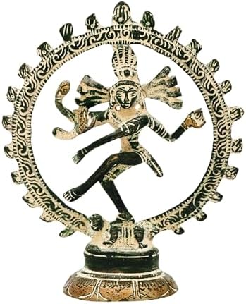 Exotic India Brass Nataraja Statue 3-Inch