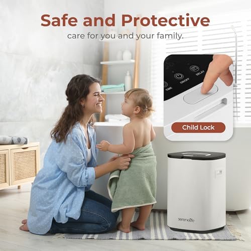 SereneLife SLTLWSQ84 Warmer 23L Bucket with Timer