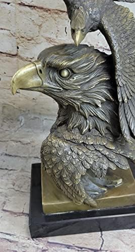 Victory Eagle Flight Statue Real Bronze Decorative Figurine