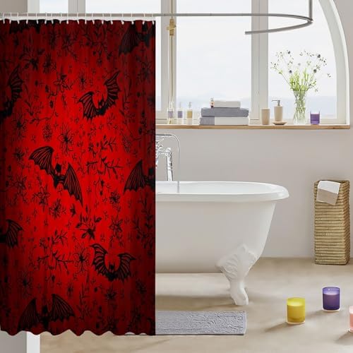 Feelyou Happy Halloween Shower Curtain 72x72 Horror Theme
