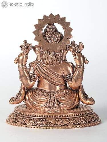 Small Superfine Lord Ganesha Brass Statue