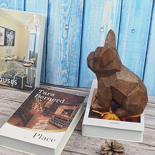 Hymmah Dog Home Decor Statue Rustic Resin Sculpture