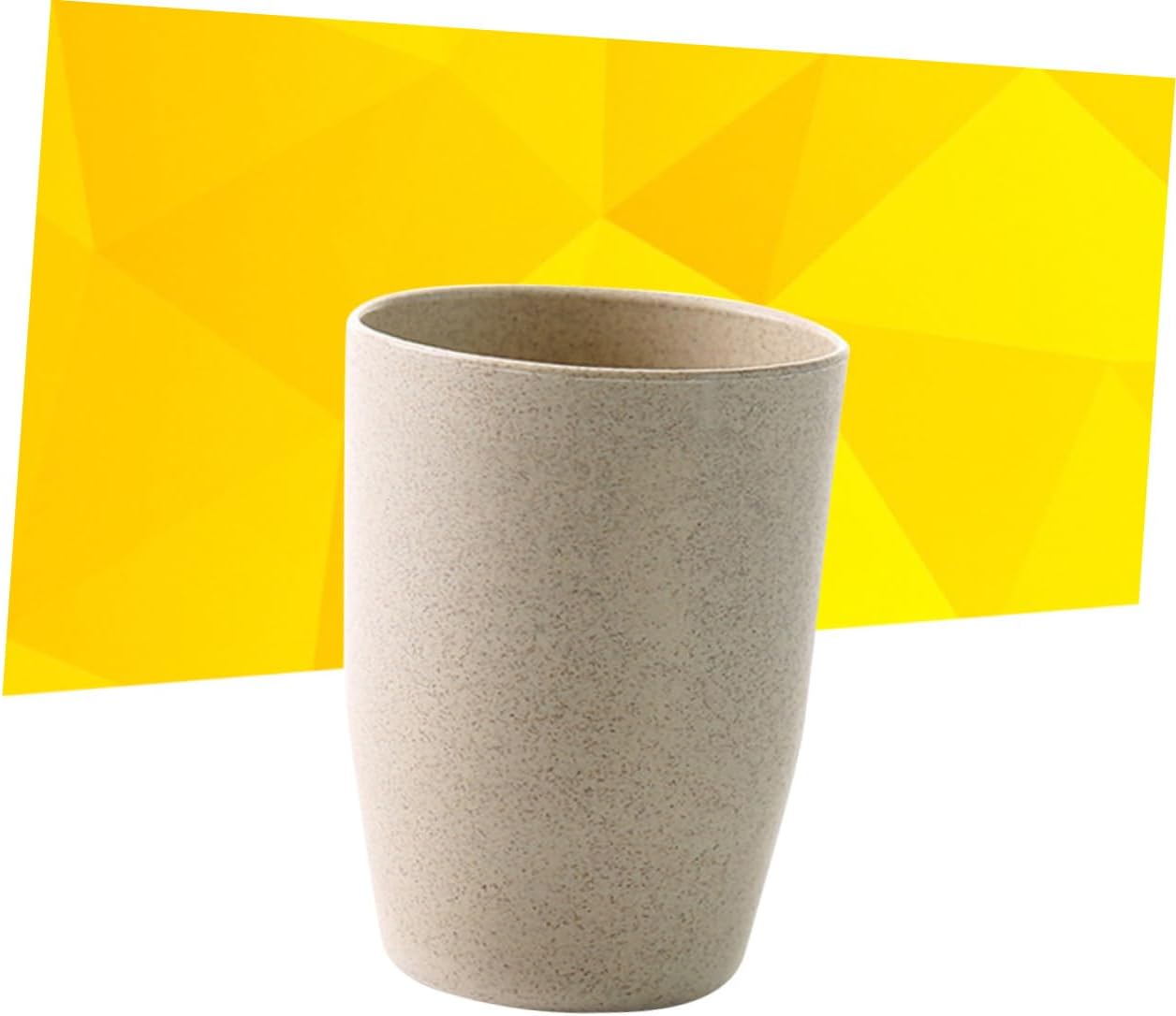 Wheat Stem Bathroom Tumbler Cup Lightweight Stackable