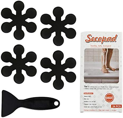 Secopad Non-Slip Bathtub Stickers with Scraper 1