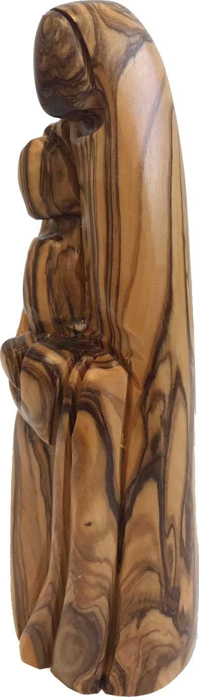 Holy Land Market Olive Wood Holy Family Sculpture 1