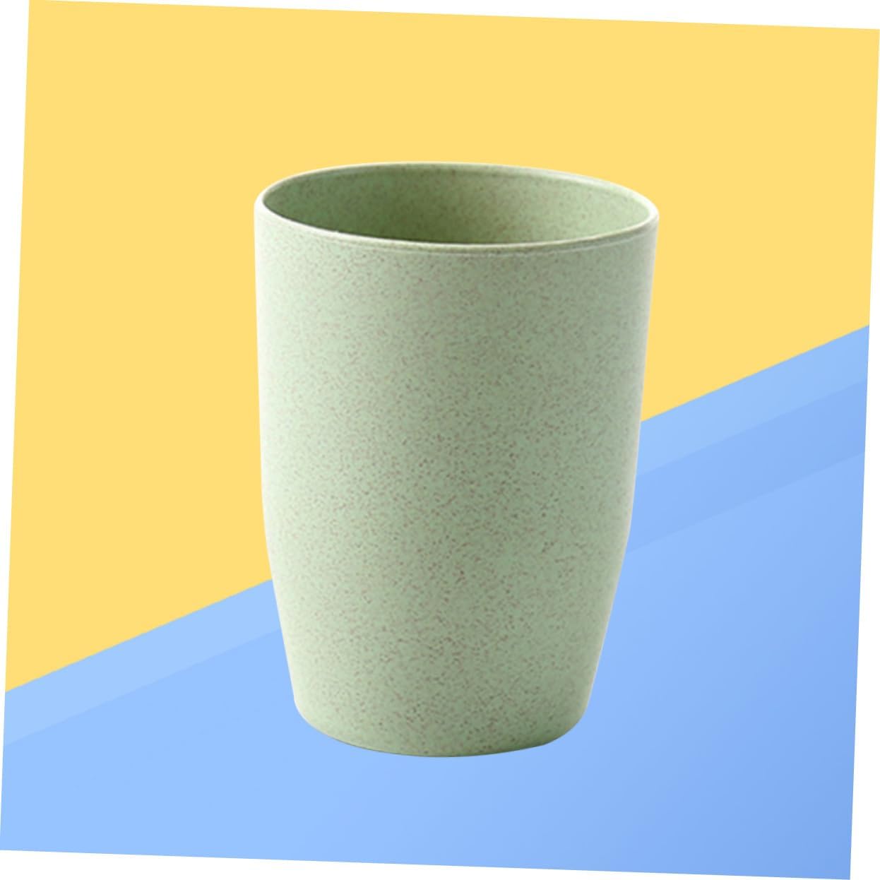ABOOFAN Wheat Stem Rinsing Mug for Bathroom and Multi-Use Tumbler