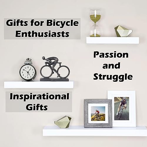 Resin Bike Black Statue - Home Decor Sculpture