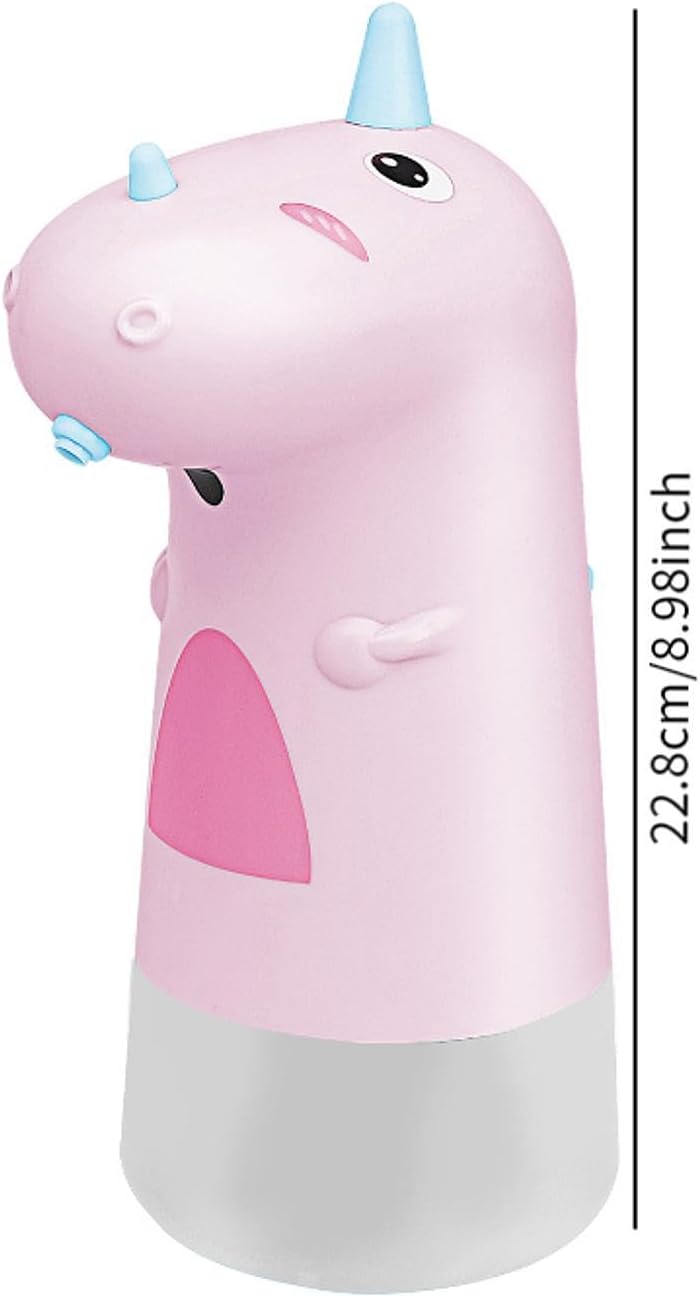Yajuyi Automatic Pink Soap Dispenser for Kids 1
