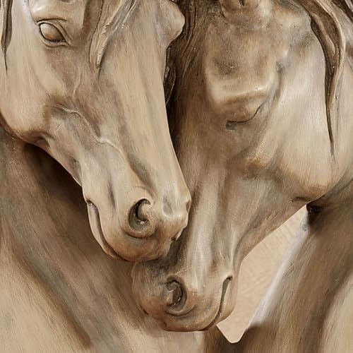 Touch of Class Loving Horses Table Sculpture