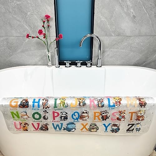 ShineCozy Cartoon Kids Bath Mat - Non Slip 35x16 Inch XL