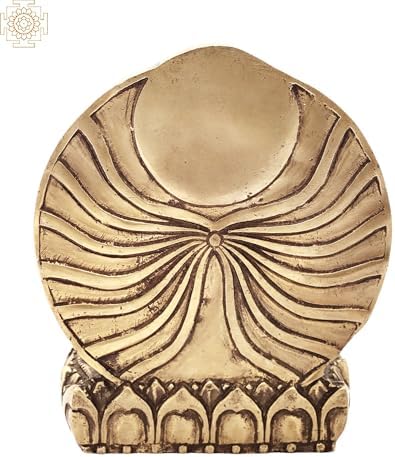 Medicine Buddha Brass Statue 5-Inch Spiritual Decor
