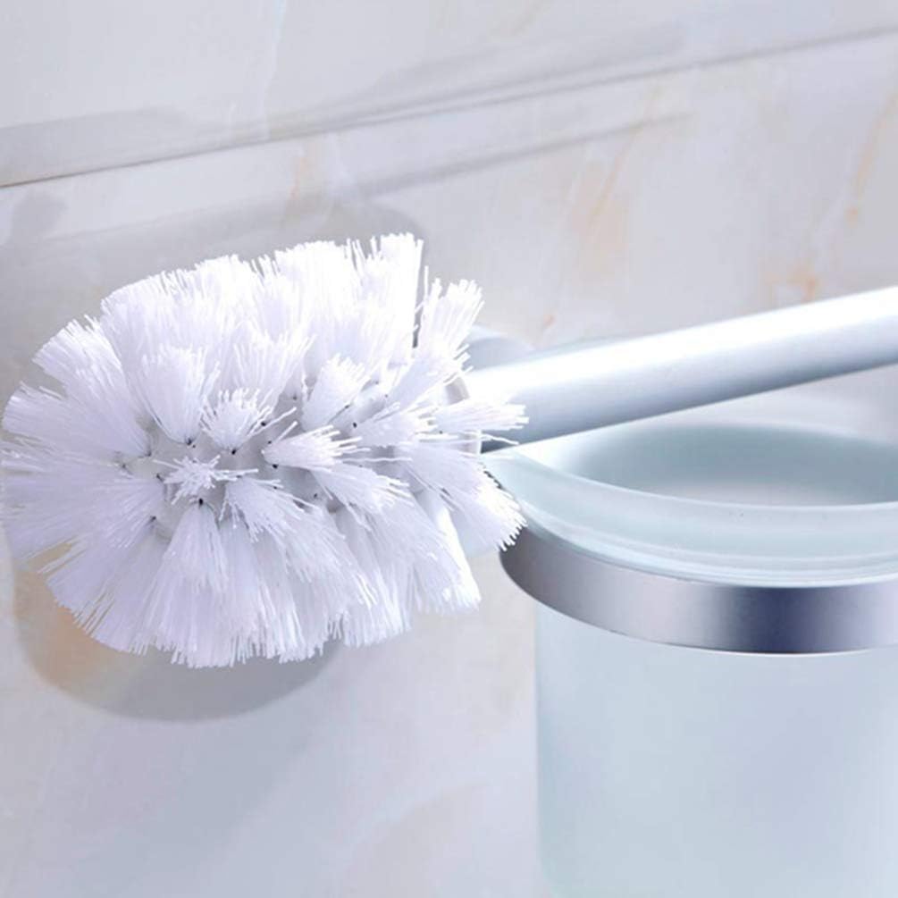LUDSUY Space Aluminum Toilet Brush Holder 1