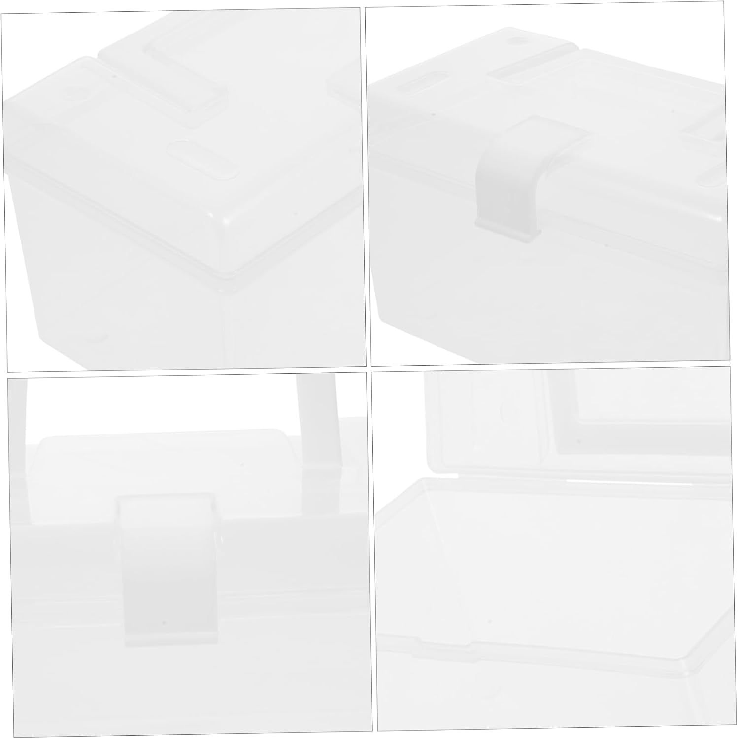 WRITWAA Portable First Aid Box with Handle and Buckle Design