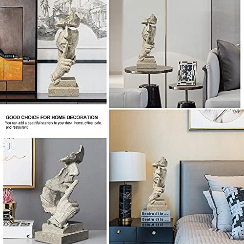 Fazhongfa Thinker Statue - Modern Abstract Art Resin Sculpture