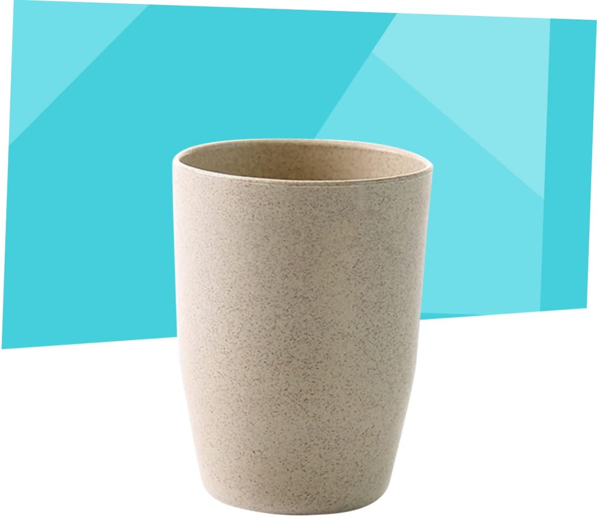 Luxshiny Wheat Stem Bathroom Tooth Cup Tumbler