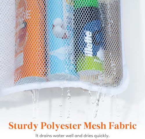 Lifewit Mesh Shower Caddy with 7 Pockets 1 Pack