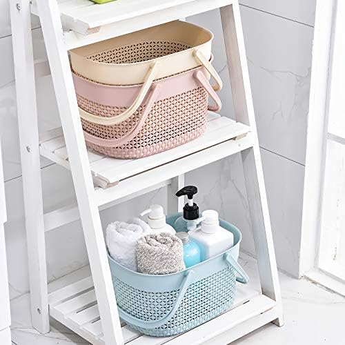 Rejomiik Portable Shower Caddy Basket with Handles