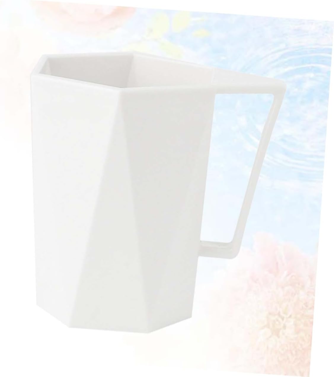 Unomor Plastic Toothbrush Cup with Handle