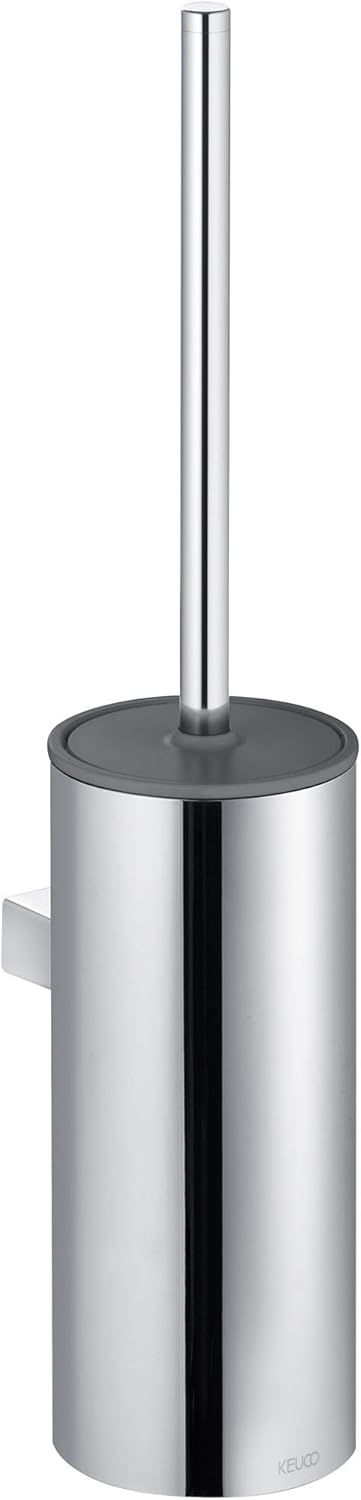 Keuco Collection Moll Toilet Brush Set - Polished ChromeAnthracite